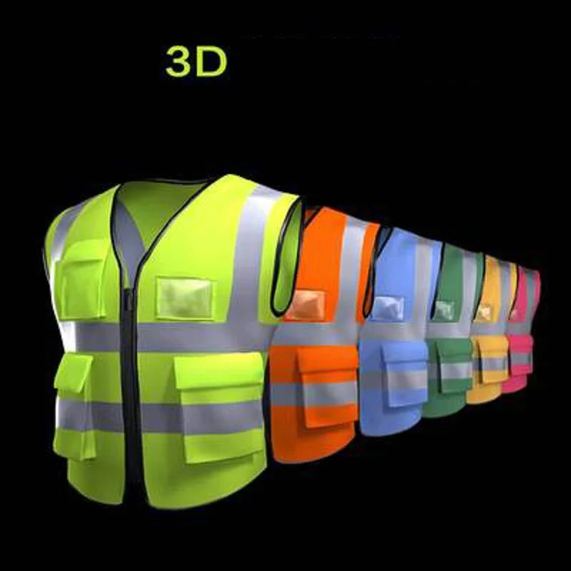 Майки больших размеров высокая видимость безопасность ночная Светоотражающая