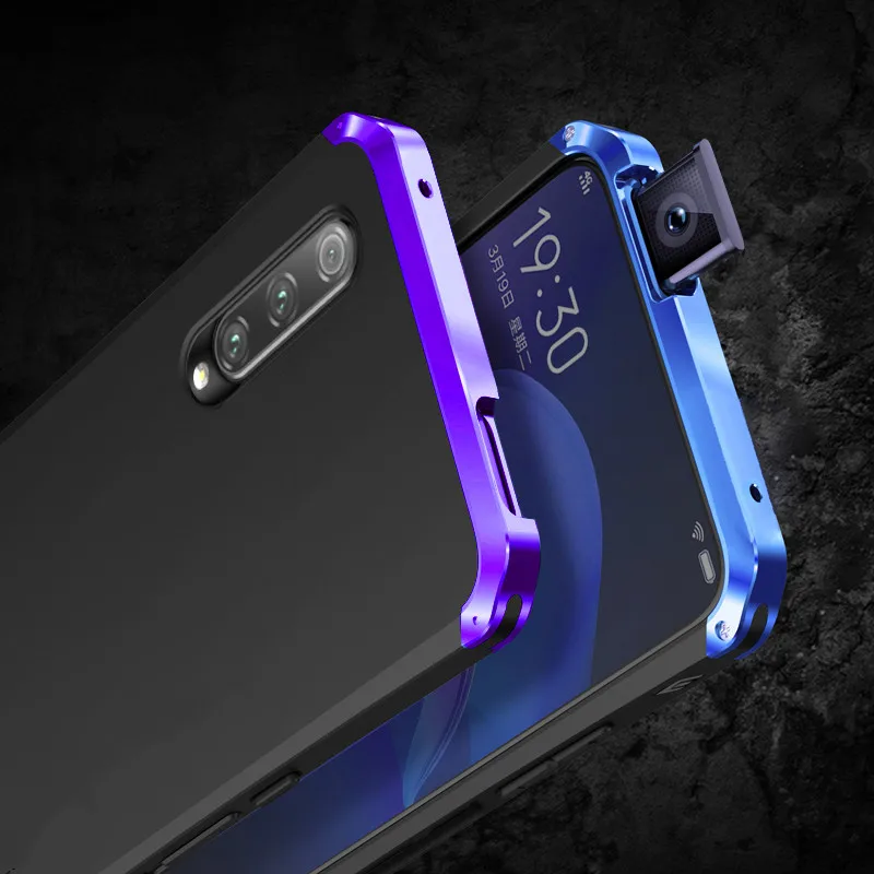 Роскошный противоударный бронированный металлический чехол для Huawei Honor 9X PRO
