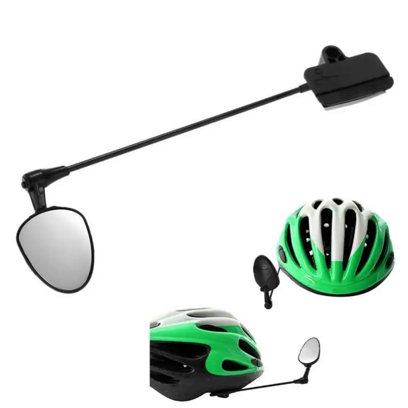 

Bicycle Mirror Lightweight Aluminum Bike Helmet Flexible 360 Degree Adjustable Rear View Mirror Outdoor Cycling Bike Accessories