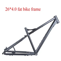 big size 264 0 alloy aluminum snow bike frame 19 fat beatch electric bicycle frameset diy accessories