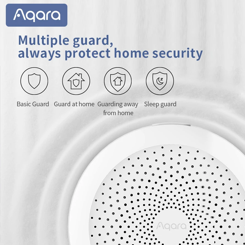 Aqara Hub Smart Gateway M1S 2.4G WIFI ZigBee 3.0 RGB Night Light work with Apple Homekit and Mi Home