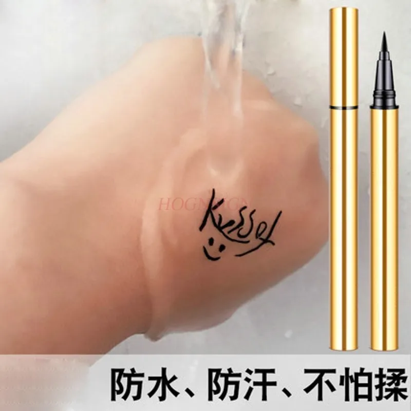 

waterproof pen Eyeliner pen female waterproof and sweat-proof not bleaching lasting not inside eyeliner pencil female