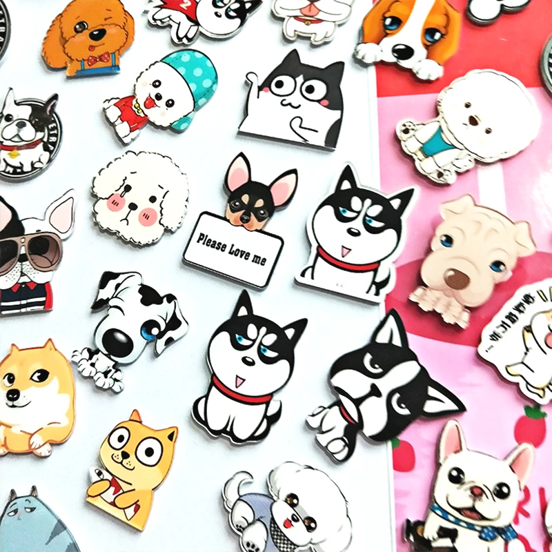 Рождественская мультяшная Милая доска для сообщений акриловая кухонная