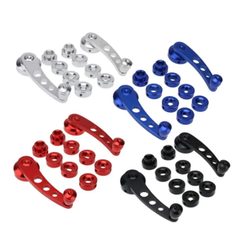 

2 Pcs Universal Car Billet Aluminum Window Crank Handle Replacement Winder Truck Pickup Door Professional Spare Auto