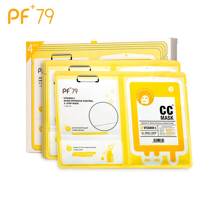 10 шт./Лот маска с экстрактом витамина C|Средства для ухода и маски| |