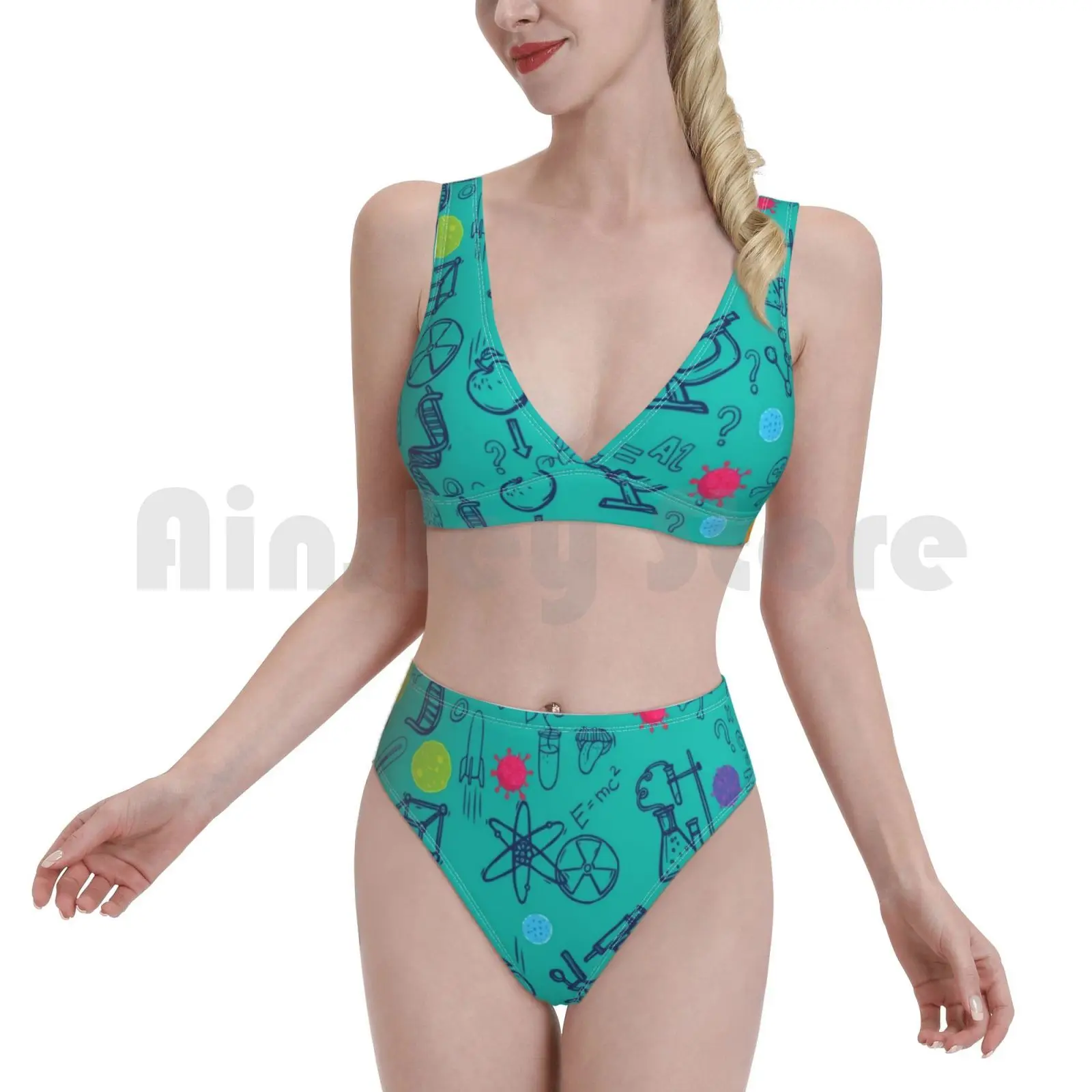 Научное искусство-биология химия физика математика. Дизайн стебля подарки