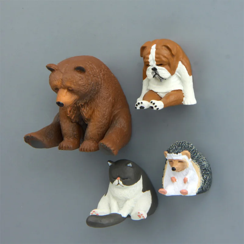 

Sleepy Animal Fridge Magnet Home-Decoration Magnetic Stickers