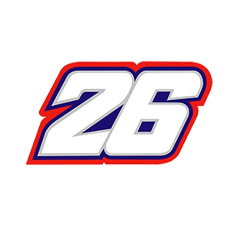 Car Styling Sticker Waterproof 26 Moto GP Autocollants 3D Stickers Auto Vinyle Motorsport Racing 13*7.8cm | Автомобили и