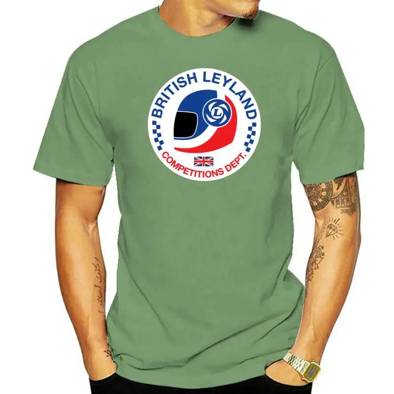 

British Leyland Competition Department Mens Classic Mini Printed T-Shirt