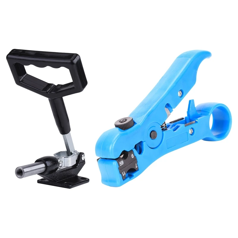

1 Pcs Automatic Cable Wire Stripper & 1 Pcs Handle Fixture Thermal Transfer Sublimation Putter