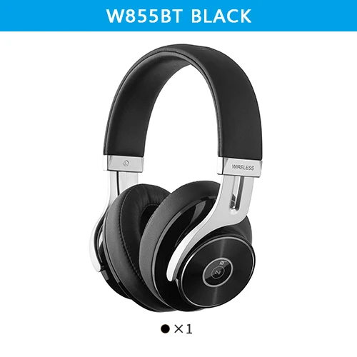 W855BT Black EDIFIER W855BT Премиум Bluetooth гарнитура Bluetooth NFC сопряжение и Поддержка aptX удобное управление на ухо и поддержка звонков наушники - Цвет: W855BT Black