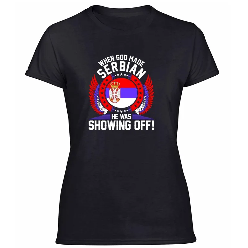 Дизайн когда Бог сделал футболки для мужчин комиксы короткий рукав 100% хлопок