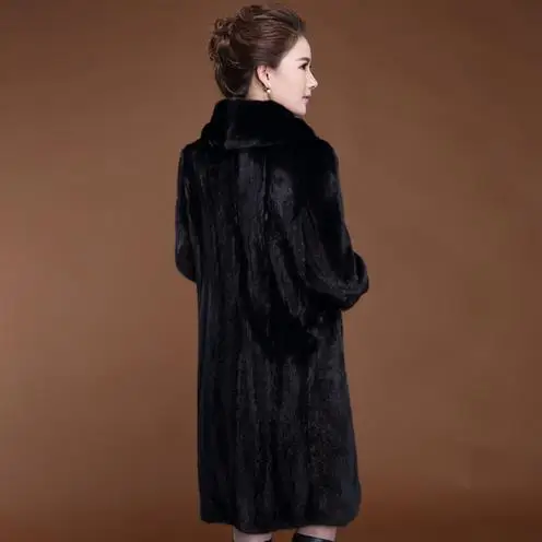 2020 Горячая пушистая женская шуба из искусственного меха зимняя винтажная