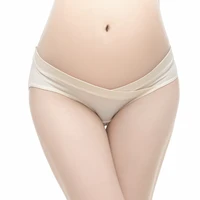 10 pcs women clothing postparto pregnant women s low waist underwear seamless soft care abdomen underwear pregnancy panties