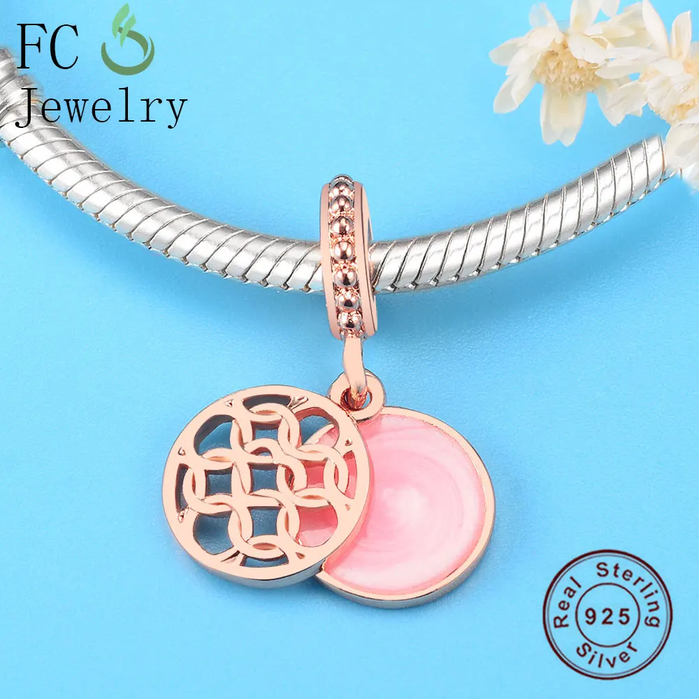 FC ювелирные изделия подходят оригинальные брендовые шармы браслеты 925 серебро