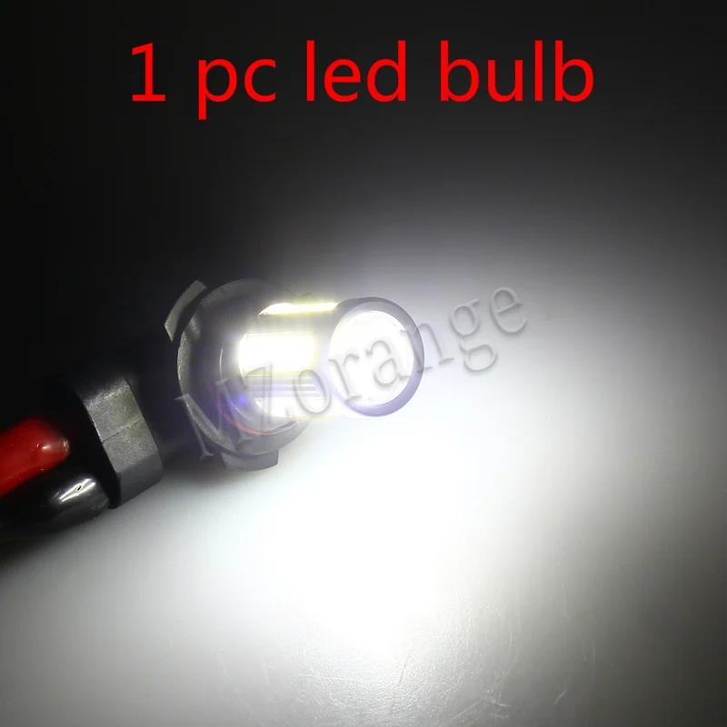 1 pc led bulb Для passat b6 противотуманный светильник 2006-2011 светодиодный галогенный противотуманный светильник s Противотуманные фары для Volkswagen головной светильник s головной светильник DRL противотуманный светильник s противотуманная фара - Цвет: 1 pc led bulb