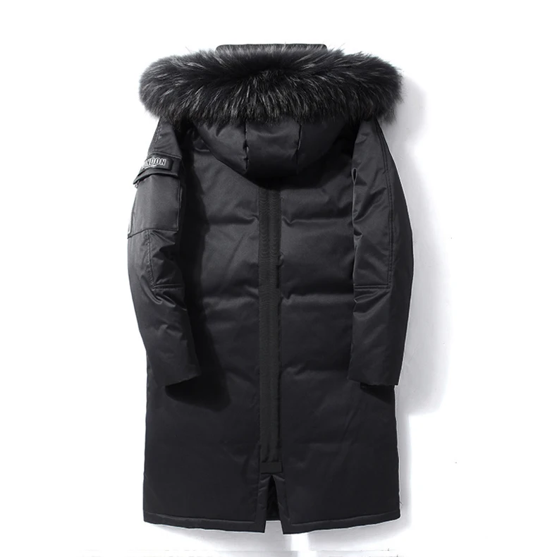 90%Down Jackets new winter men's down jacket high quality Detachable Fur Collar male's jackets thick warm Outdoor windproof