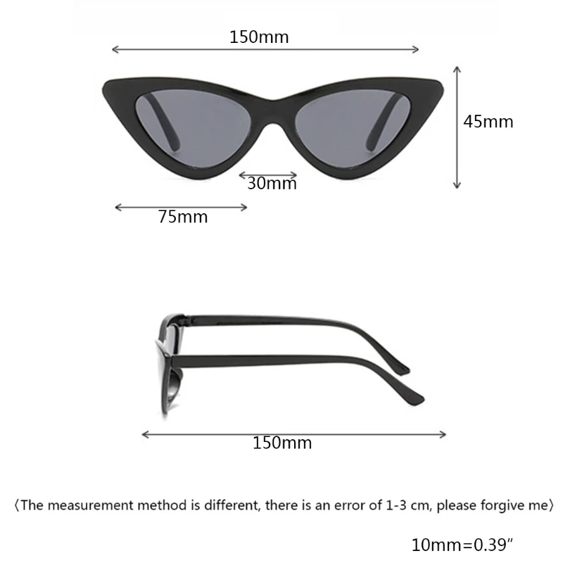 

Women Sexy Retro Eye Sunglasses UV400 Eyeglasses Sun Glasses Eyewear Shades Q9QD