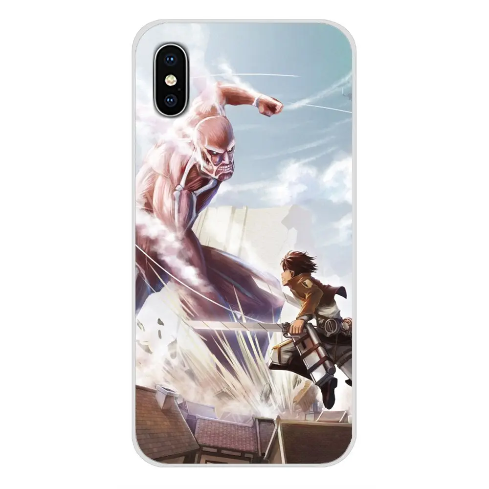 Аксессуары чехлы для телефонов huawei mate Honor 4C 5C 5X6X7 7A 7C 8 9 10 8C 8X20 Lite Pro Attack on Titan