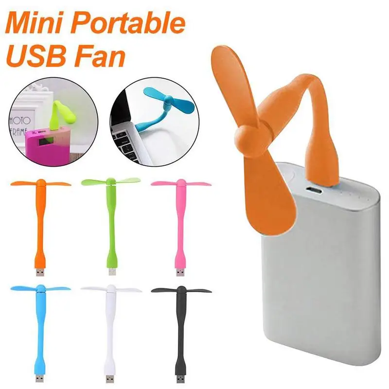 

Mini 2 In 1 Portable Micro Usb Fan Led Light Lamp For Laptop Notebook Pc Bank For Phone Power O0Z9