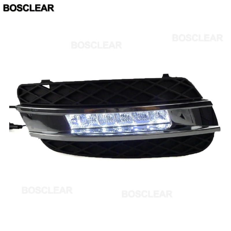1pcs 2006-09 right Для Mercedes Benz W164 ML280 300 ML320 ML350 500 светодиодный Габаритные огни белый 2009-2011 Водонепроницаемый внешний светодиодный противотуманная панель лампы - Цвет: 1pcs 2006-09 right