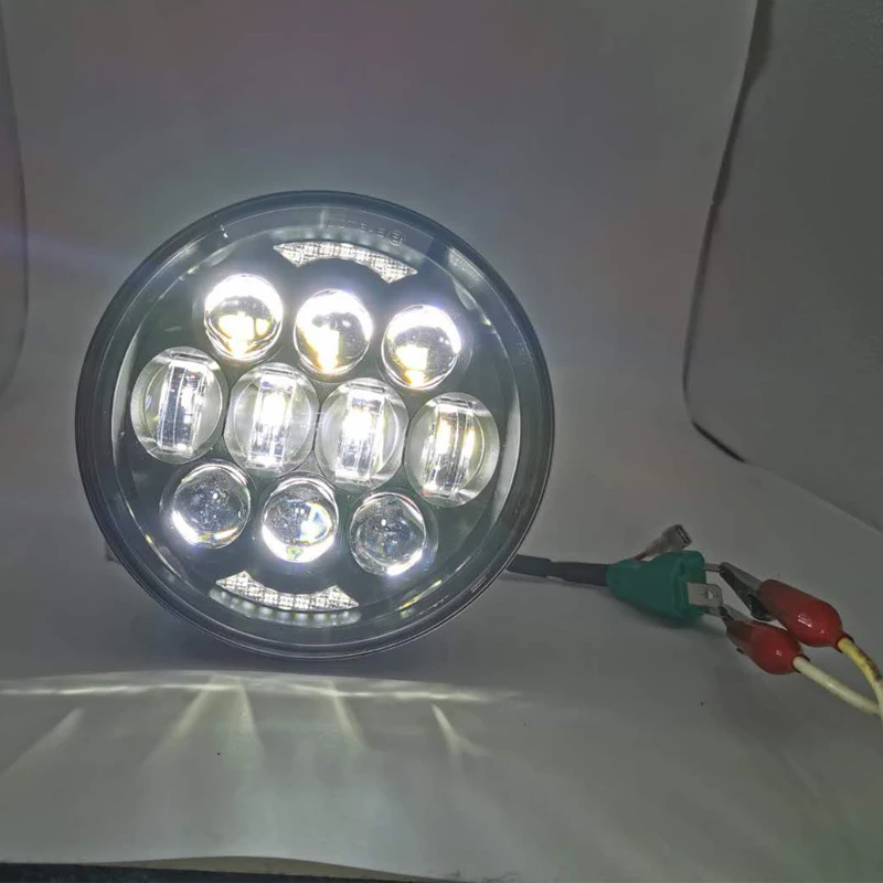 Привет/ближний свет 80 Вт 5 75 дюймов светодиодный фонарь 3/4 &quotБелый DRL налобный