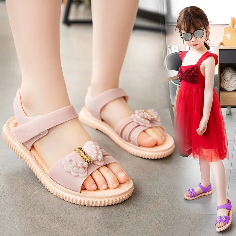 

Summer new style children's fashion student sandals