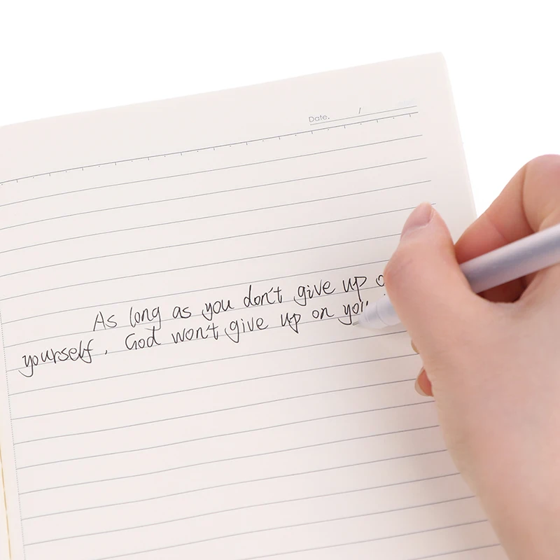 

5pcs 0.5mm Transparent Black Ink Cartoon Gel Pen Office School Writing Student Supplies Stationery