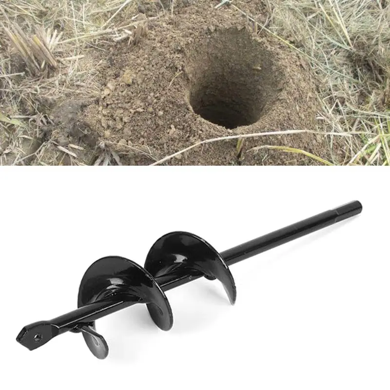 Садовый Бур 4 размера спиральное сверло для цветов с шестигранным валом