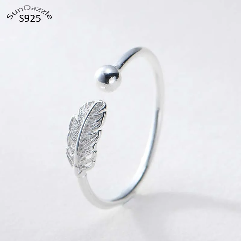 100% натуральная чистого твердого 925 Серебряные кольца для женщин хорошее