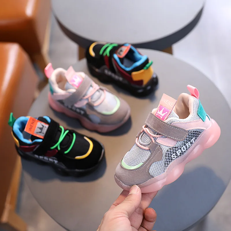 

Children Casual Shoes Toddler Infant Kids Baby Boys Girls Mesh Breathable Sport Running Shoes Sneakers Children's Soft Shoes