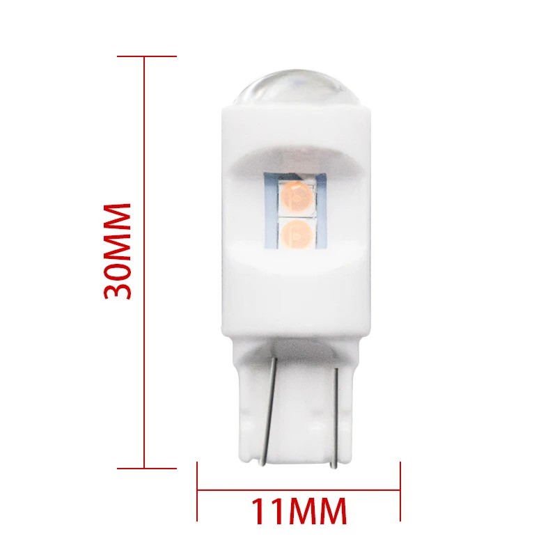 

10x Signal Lamp T10 3030 6SMD Led Car Bulb W5W Led Lamps Backup Reverse Light
