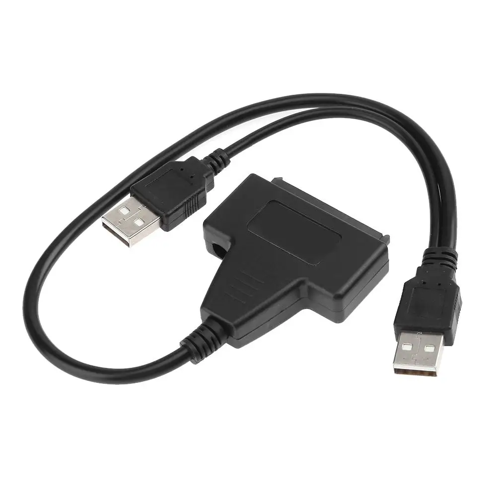 SATA к двойному USB 2 0 3 с питанием 22 Pin жесткий диск 5 кабель высокоскоростной адаптер