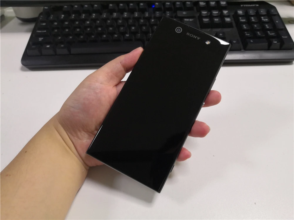Разблокированный мобильный телефон sony Xperia XA1 Ultra 6,0 дюймов, Восьмиядерный, 4 Гб ОЗУ, 32 Гб ПЗУ, 23 МП, LTE 1080 P, две sim-карты