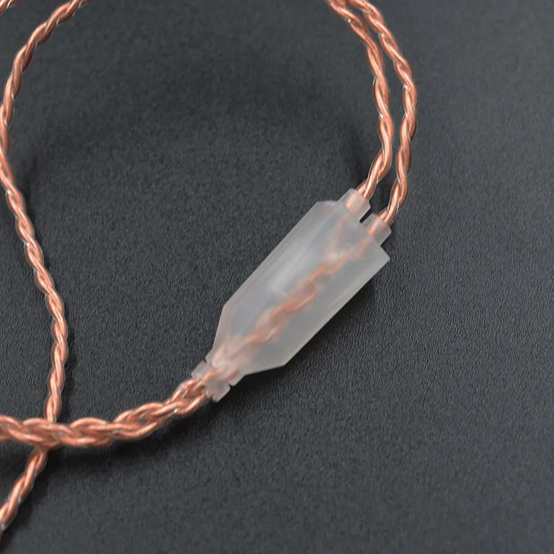 Кабель KZ из бескислородной меди обновленный оригинальный кабель для наушников ZST