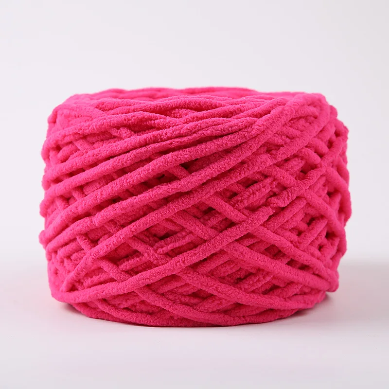 165 г/лот массивная шерстяная пряжа из синели для вязания обуви своими руками