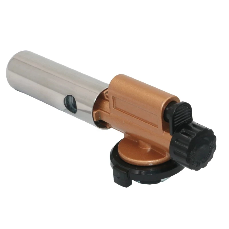 

Metal electronic ignition flame gun welding lighter heating butane portable outdoor ignition appliance welding equipment