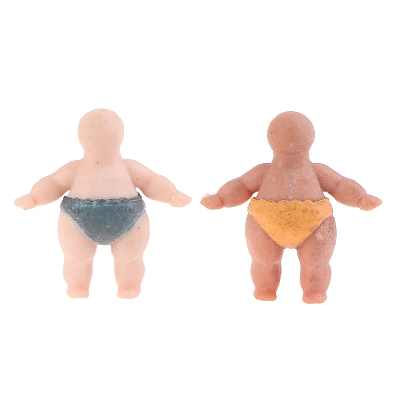 

10Pcs Fashion Cute Mini Simulation Bald/short Hair Doll Plastic Dolls Accessories Children's Educational Toys Doll Modification