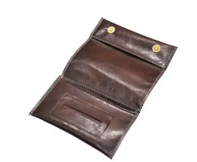 Tip Paper Holder Smoking Accessories New 1pcs -PU Leather Tobacco Bag Portable Cigarette Rolling Pipe Pouch Case | Дом и сад
