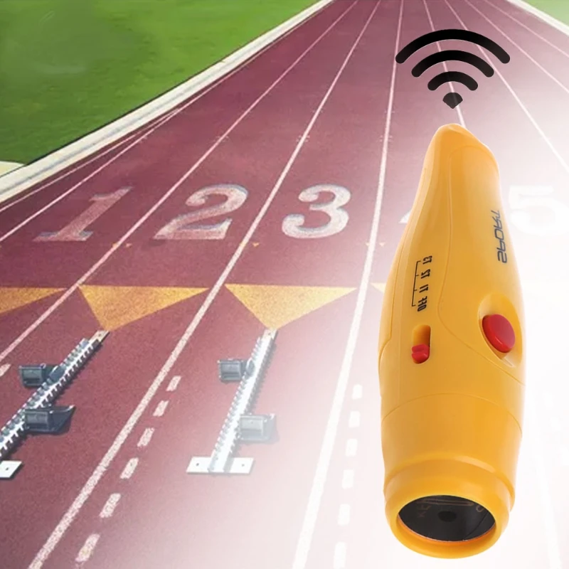 

Электронный свисток, ручной трехцветный для спортивного баскетбола с Laniard