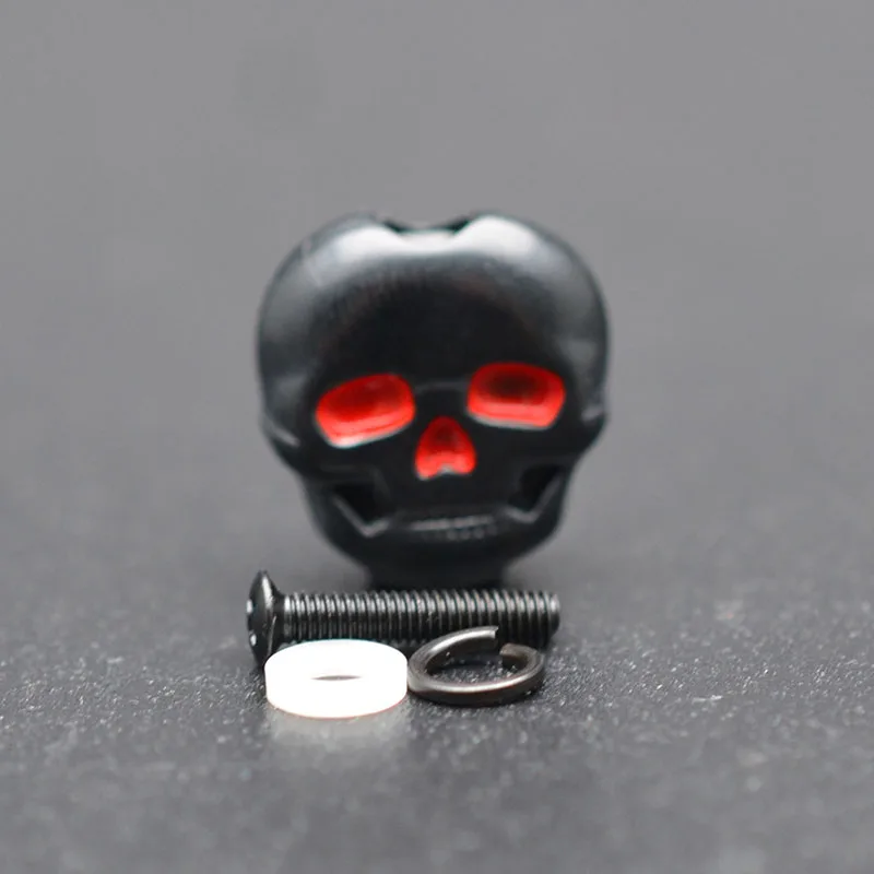 6 шт Пластик череп голова Форма гитары настроечный винт тюнер подающий воздух в