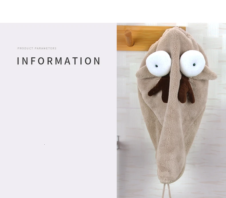 ZhangJi мультфильм для ванной волос сухой колпачок бархат милые волосы душ плюшевая шляпа сушки полотенце быстросохнущая шапочка ванная комната полотенце супер водопоглощающее