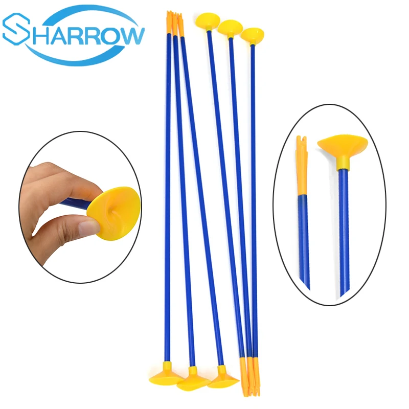 6/12 шт Детские стрелы с присосками на присоске для стрельбы из лука игры