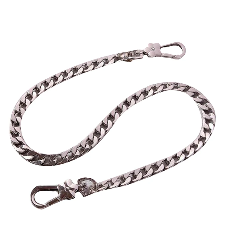 Сменная цепь для сумок металлическая сумка на ремне золотистая серебристая