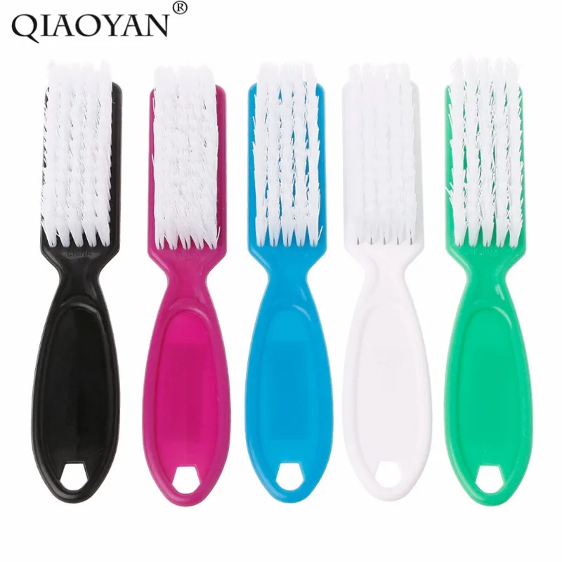 1 шт. щётка для маникюра и педикюра с пластиковой ручкой|Кисти ногтей| |