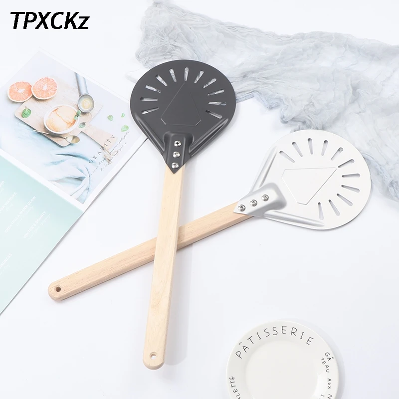 

Perforated Pizza Peel Pizza Turning Peel For Homemade bread Bakers Pizza