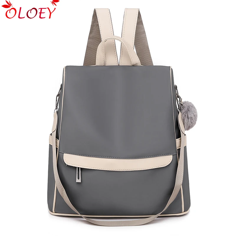 Новый женский рюкзак-Оксфорд с защитой от кражи модный Многофункциональный