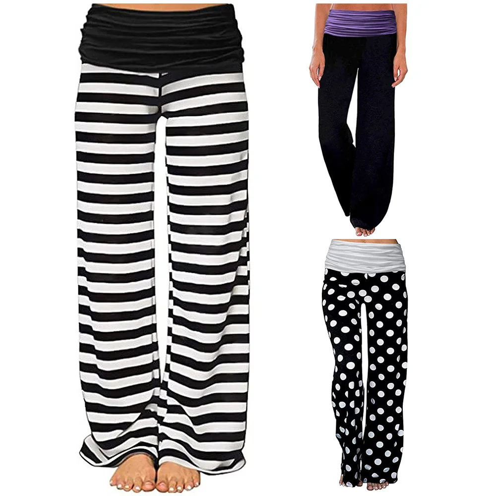 2020 европейские и американские новые женские брюки из молочного шелка с широкими