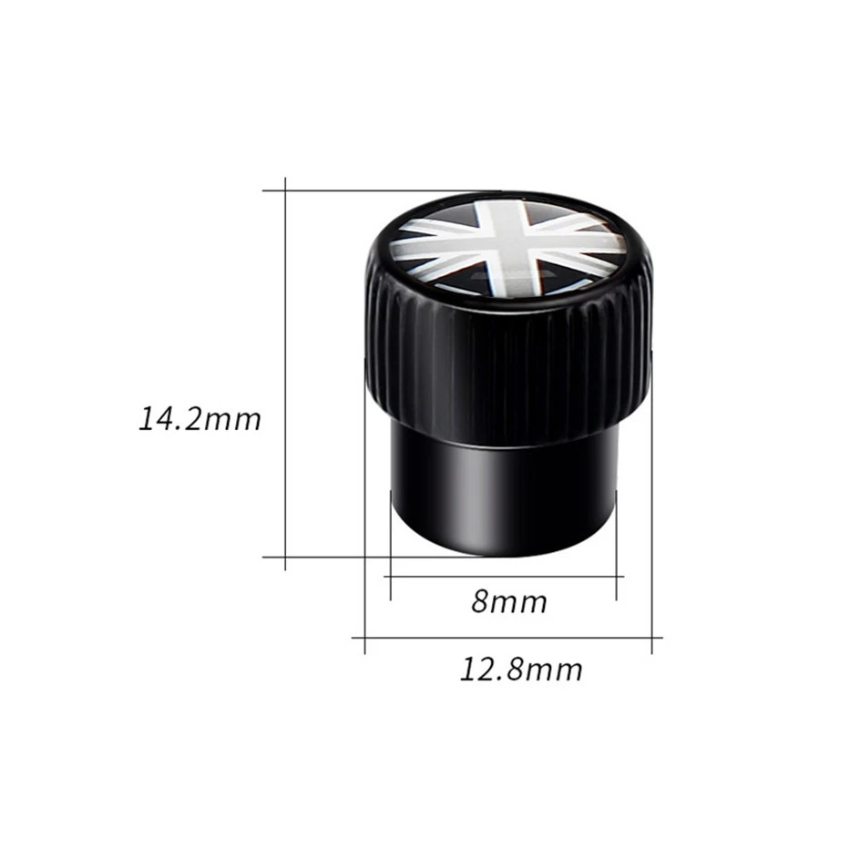 Новый стиль круглый колпачок клапан для автомобильных шин воздухонепроницаемая