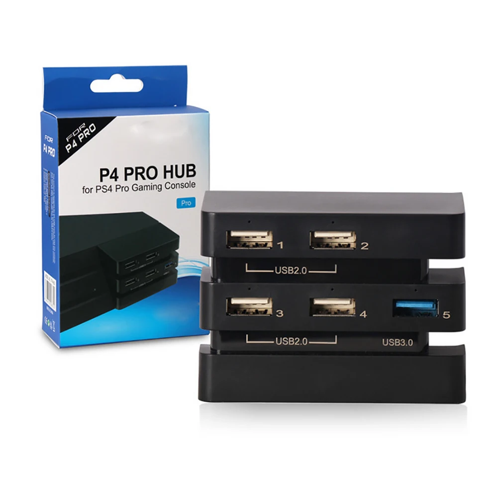 Фото USB-адаптер для консоли PS4 Pro с 5 портами USB 2 0 1 3 | Электроника